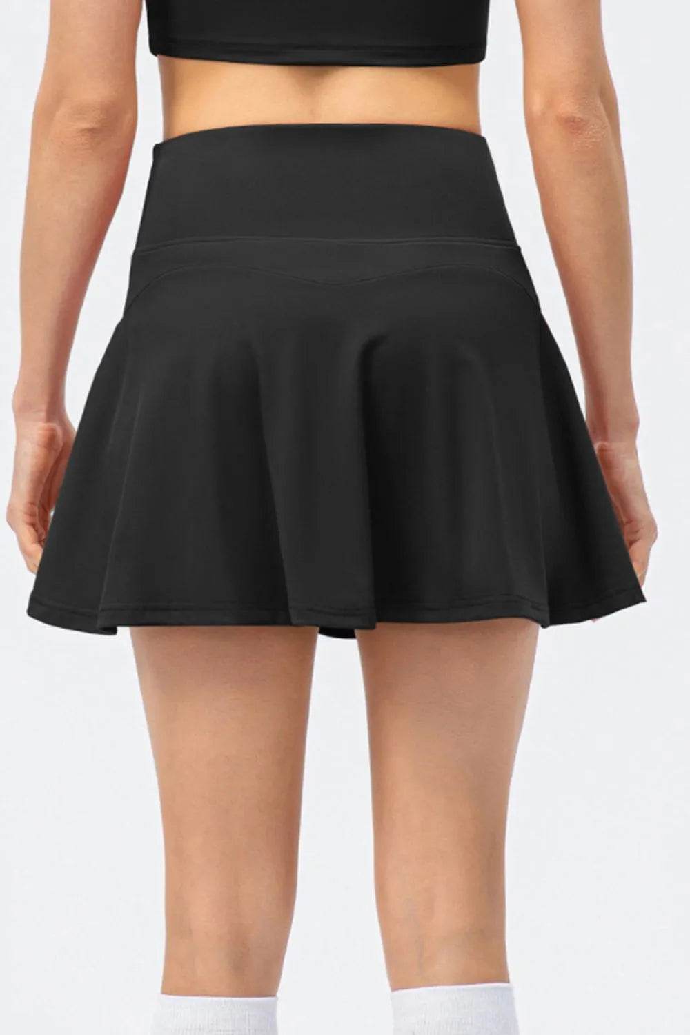 High Waist Wide Waistband Active Skirt Trendsi 0ea624b9-784b-44b5-a887-fd5df5c44524-Max