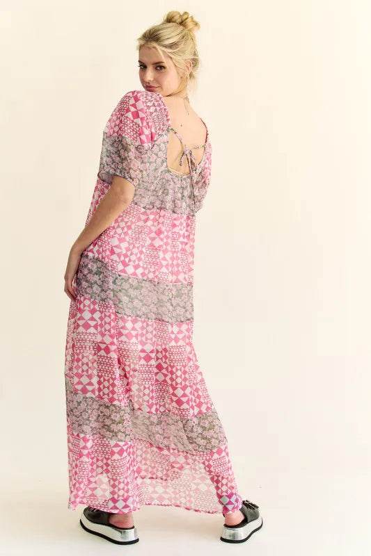Davi & Dani Multi Floral Square Neck Puff Sleeve Maxi Dress Trendsi 0ea785246c4e45ac8ccfe15228a865e3-Max-Origin