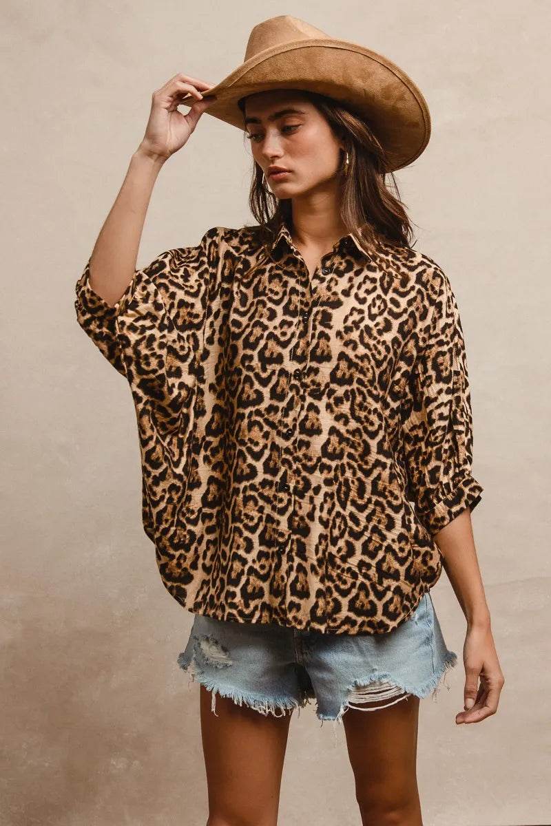 BiBi Leopard Prints Overseized Short Sleeves Top Trendsi 0ed28405408d4d9b8be805a6d8e79e60-Max-Origin