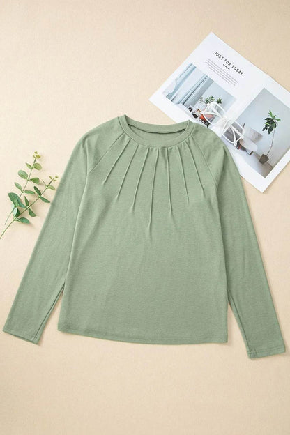 Texture Round Neck Long Sleeve T-Shirt Trendsi 0f183a0d-fd3b-4578-82fa-c19d9d2500b6-Max-Origin