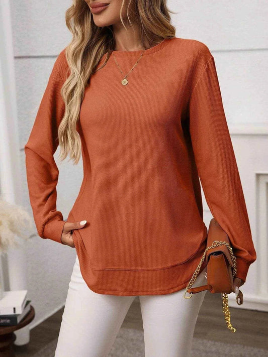 Long Sleeve Round Neck T-Shirt Trendsi 0f82ddaac57941168d921237a61db25d-Max-Origin