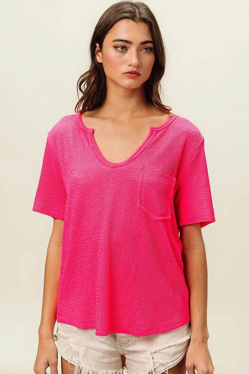 BiBi Waved Rib U Neck Top With Front Pocket Trendsi 0f8d306902d541ad9e9de67c6614250c-Max-Origin