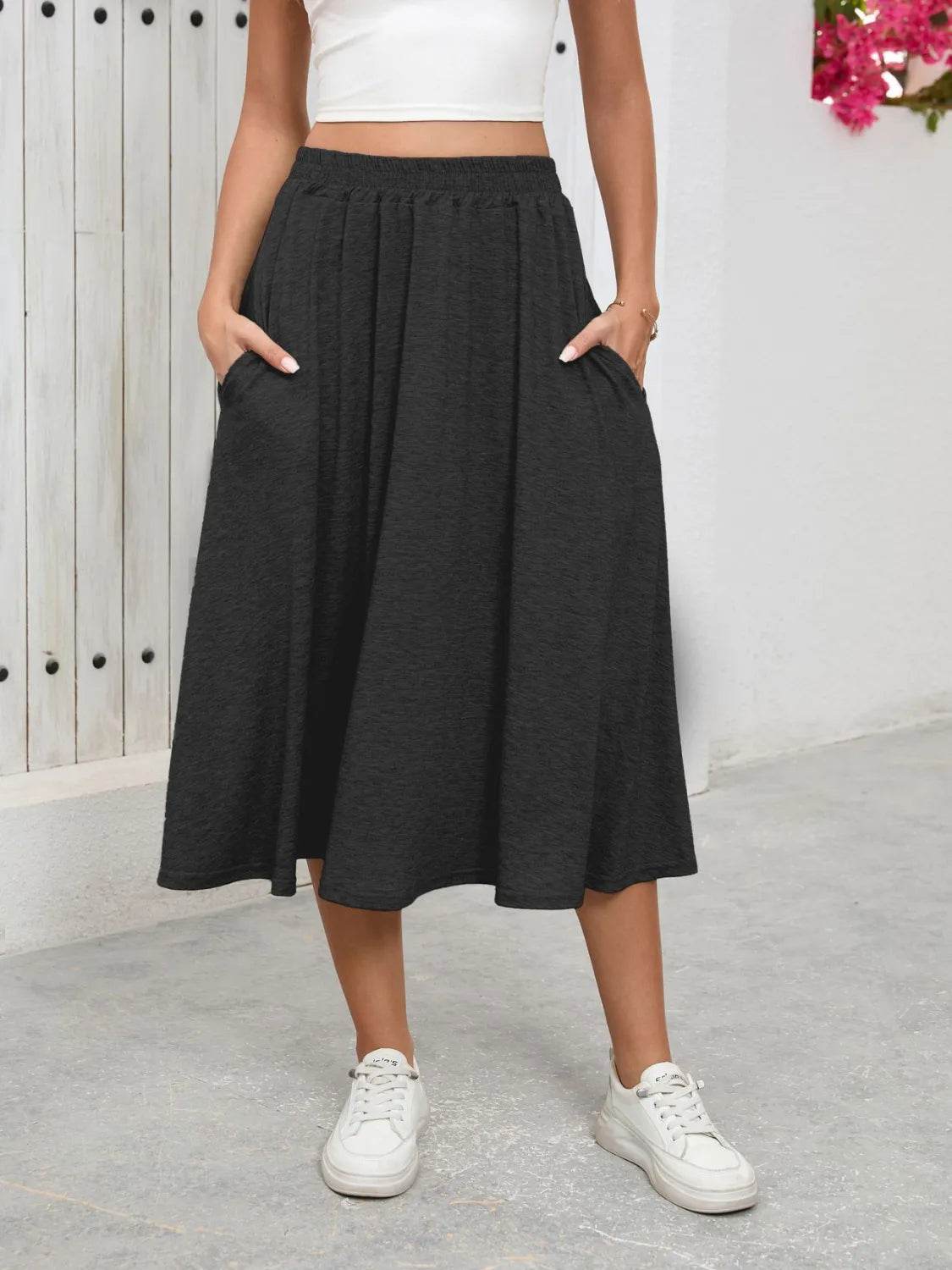 Elastic Waist Skirt With Pockets Trendsi 0fb941ad-e759-418d-b547-889fed1c3a7f-Max-Origin
