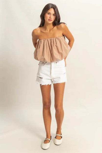 HYFVE Trendy Strapless Bubble Top Trendsi 10a2ca0f2fef4f3782f0c3287bcb1ce9-Max-Origin