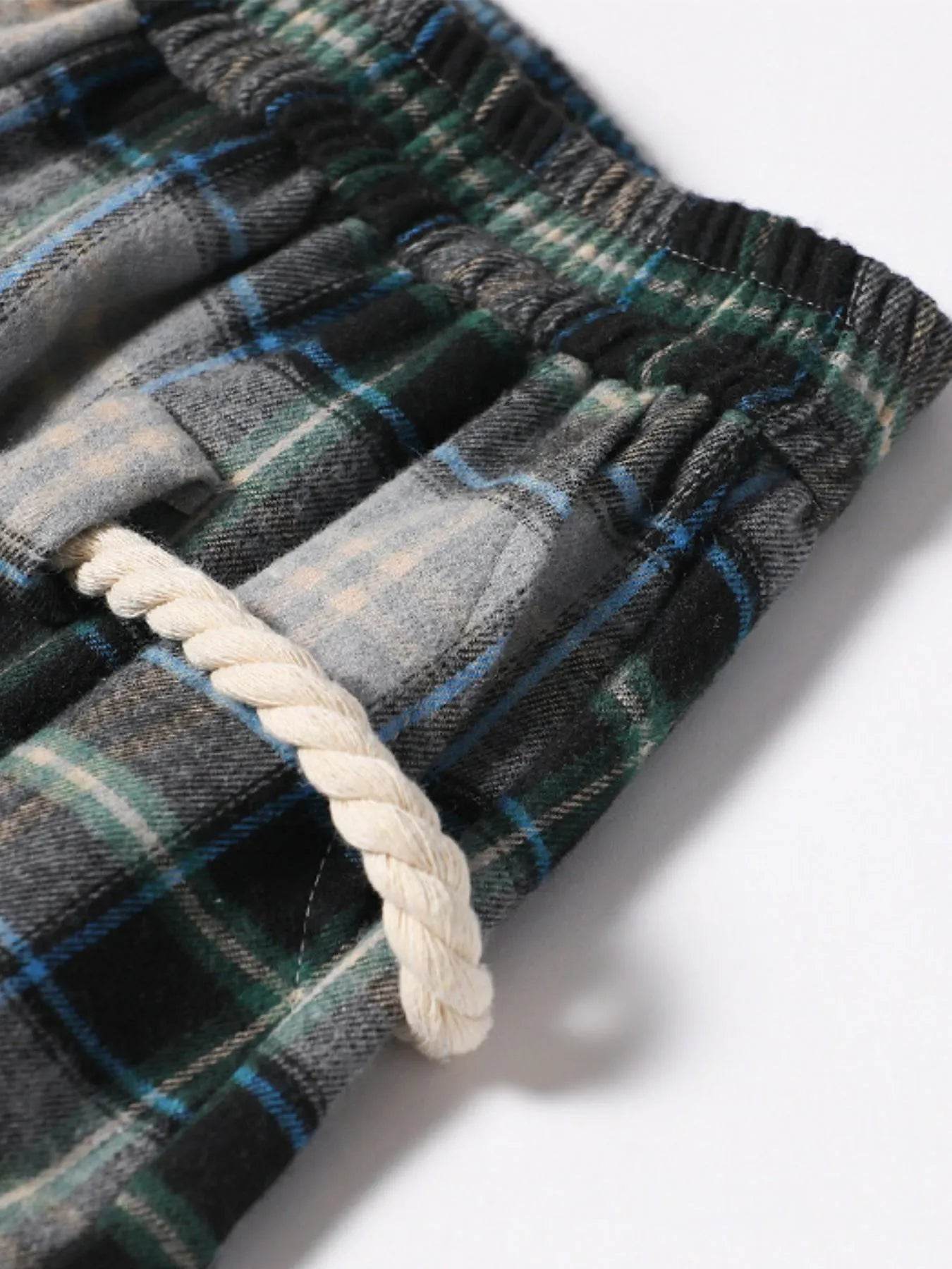Plaid Casual Pants with Side Stripes Trendsi 10ba7087-c517-4af8-a262-d351250df72a-Max-Origin
