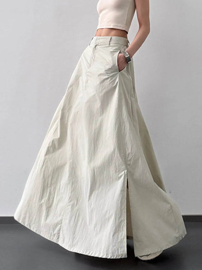 High Waist Slit Maxi Skirt Trendsi 1190e363-40c1-4988-a5e6-a94633a54392-Max-Origin