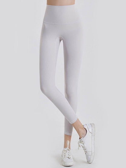 Wide Waistband Sports Leggings White Trendsi 121f26c4e7fd45ec878af9720eee5d63-Max