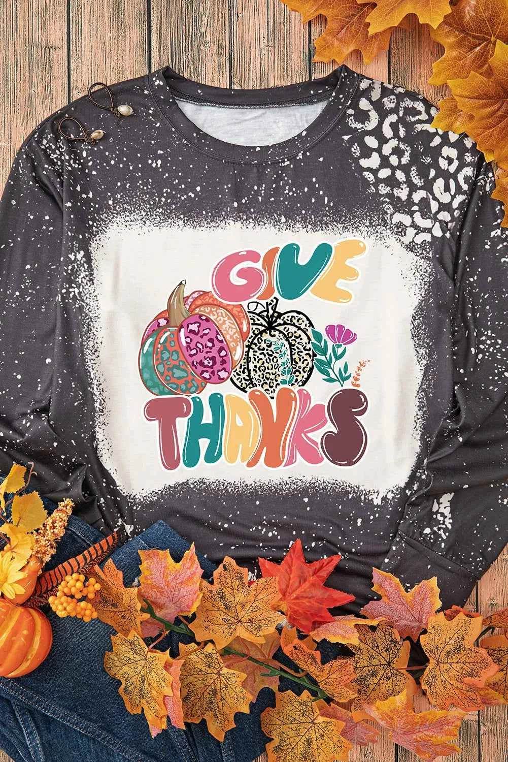 Pumpkin Graphic Round Neck Long Sleeve T-Shirt Trendsi 1304d07d-d5f0-4c8a-91c5-36cd55d0552c-Max
