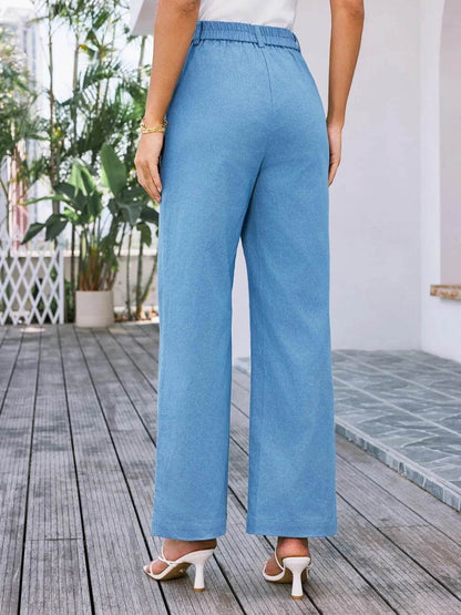 High Waist Wide Leg Pants Trendsi 13122e6b-fe8d-4446-9cd3-faa534c33195-Max