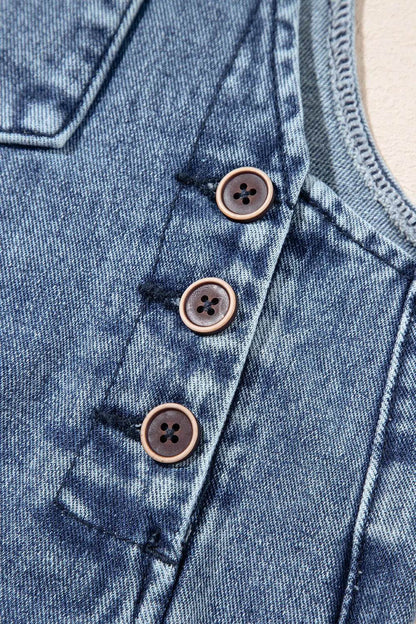 Distressed Bib Pocket Wide Leg Denim Overalls Trendsi 13abde42-f356-4a09-8c7b-019839d775d8-Max-Origin