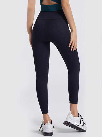 Wide Waistband Sports Leggings Trendsi 1400933f4bb2400e98baac06097b78f5-Max