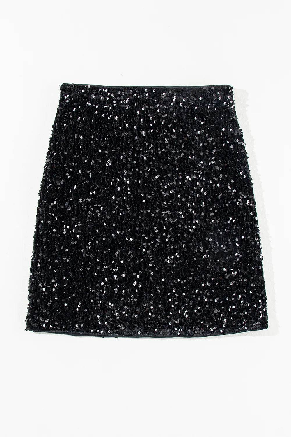 Sequin Mini Skirt Trendsi 143e2c60fd56441eb763e5c434d6039a-Max