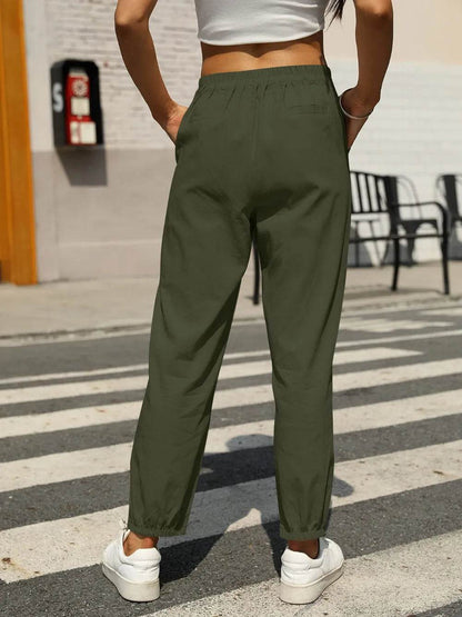 Elastic Waist Tapered Pants Trendsi 14b49fff-1058-42b9-8223-ed513dd69154-Max