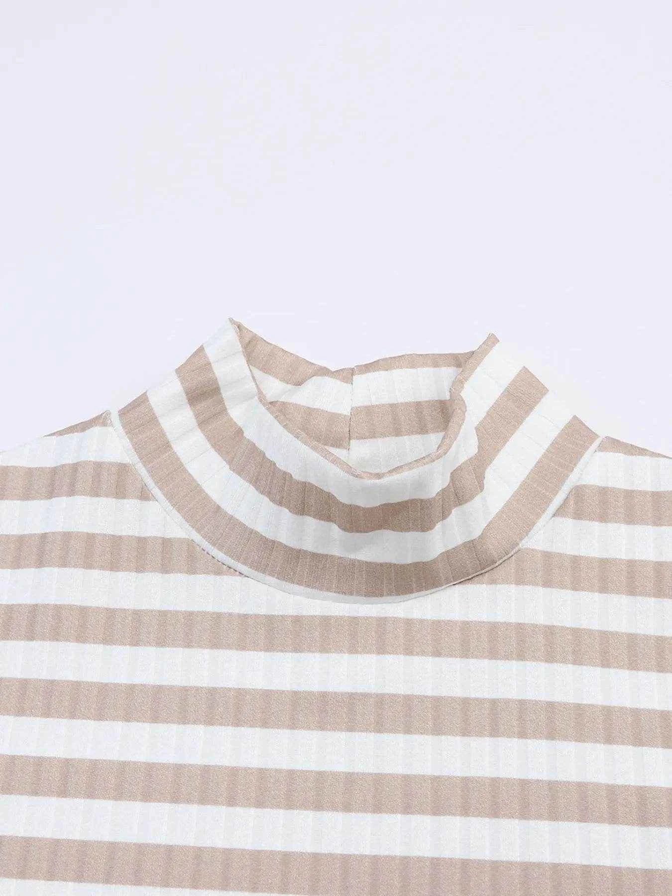 Striped Textured Knit Long Sleeve Tee Trendsi 158b8d5c76444898875b1dd94c25ec7a-Max-Origin