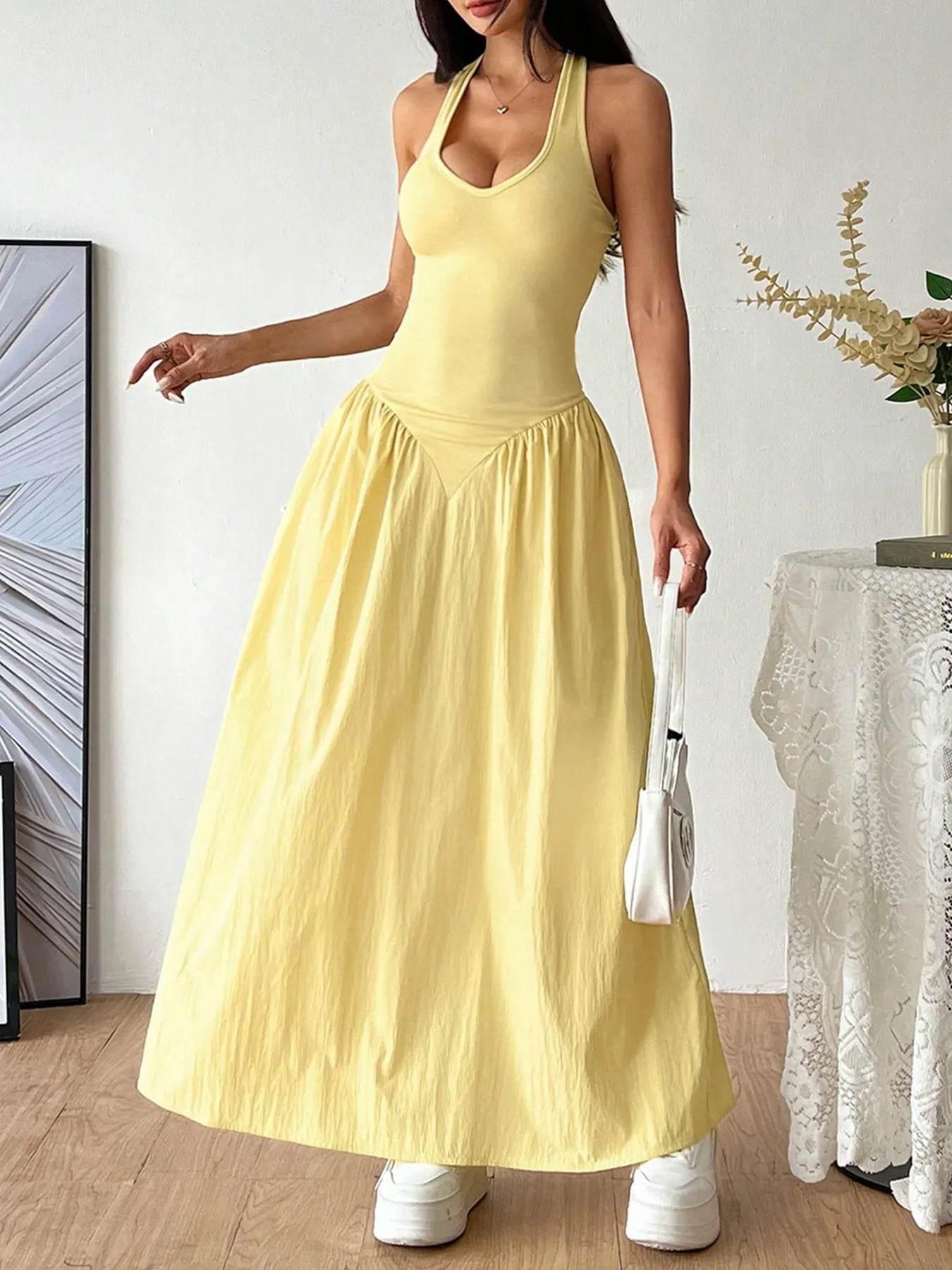 Halter Neck Maxi Dress Trendsi 15963a4b3f2443a1bf5f1dc9d885d94b-Max-Origin
