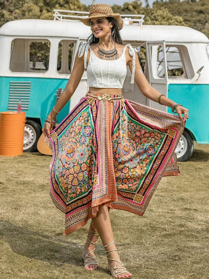 Printed High Waist Handkerchief Hem Skirt Trendsi 15e1acce-0fce-429c-a57a-387cffe8929d-Max