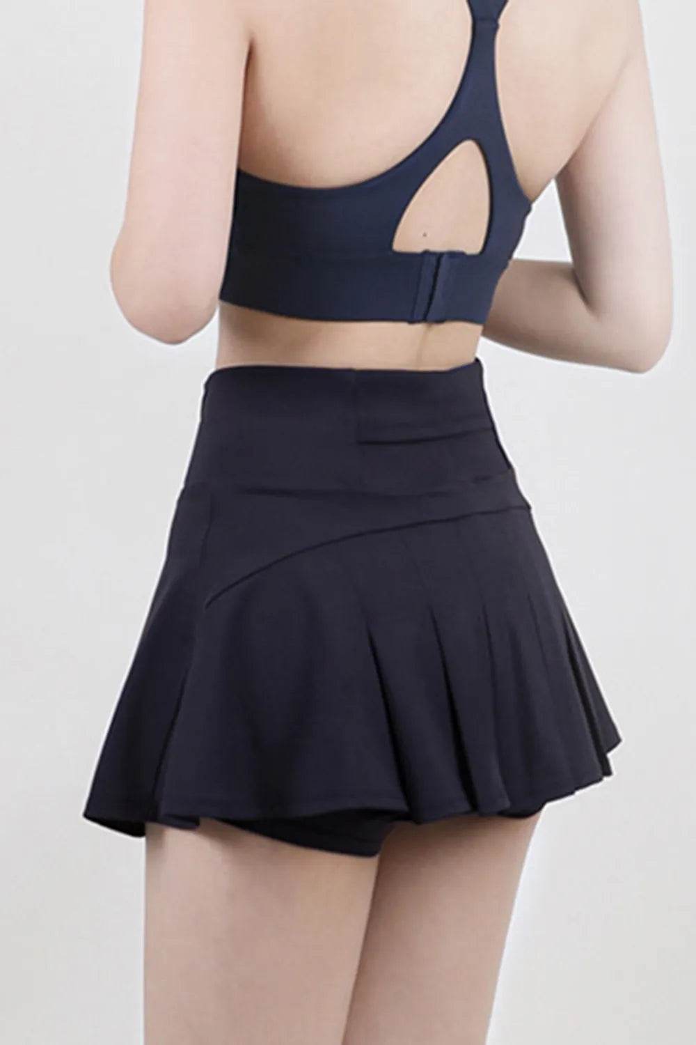 High Waist Pleated Active Skirt Trendsi 15e6ae91-0f58-4960-ac5e-432b488fc585-Max
