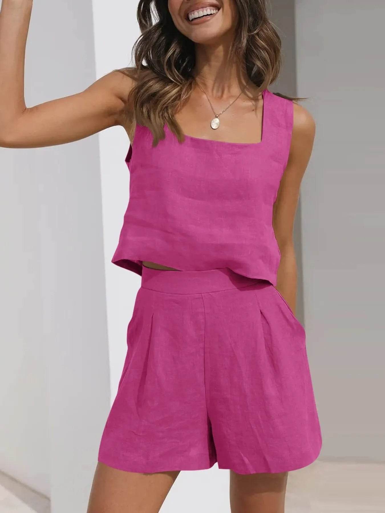 Square Neck Tank and Shorts Set Trendsi 15ec1d89010b455ebae78e3170f38976-Max-Origin