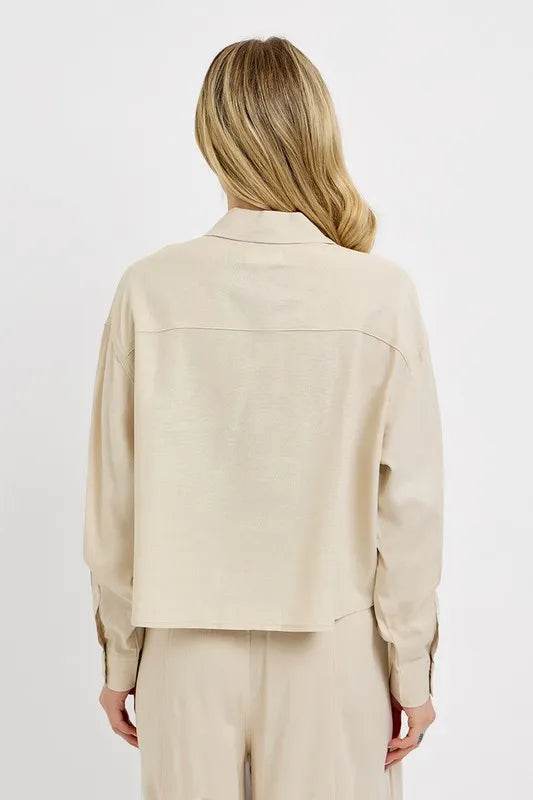 RISEN Button Down Long Sleeve Shirt Trendsi 161d8559-124a-47a0-ab76-797a941ff2df-Max