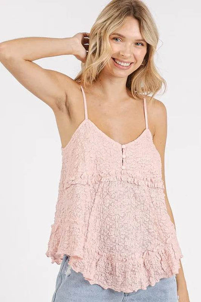 Mittoshop Textured V-Neck Cami Trendsi 16433bf7-947f-43d5-b1a9-159022a3388b-Max