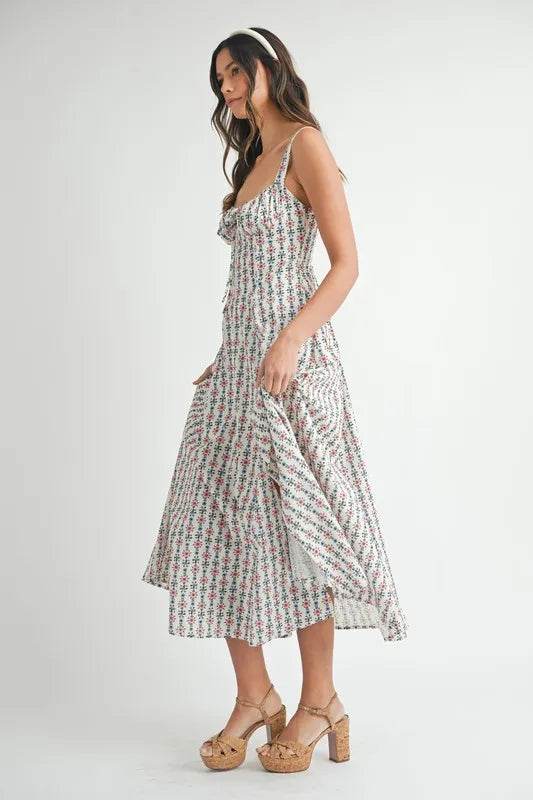 MABLE Floral Print Bustier Back Lace Up Midi Dress Trendsi 164984266ba74959ac55fff74058265d-Max-Origin