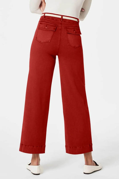 High Waist Jeans with Pockets Trendsi 16819995-d10e-433d-8675-73fb0e63ee4f-Max