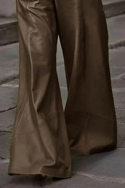 High Waist Wide Flare Pants Trendsi 16aeb6d4-fa6b-43c1-9804-828c61730854-Max