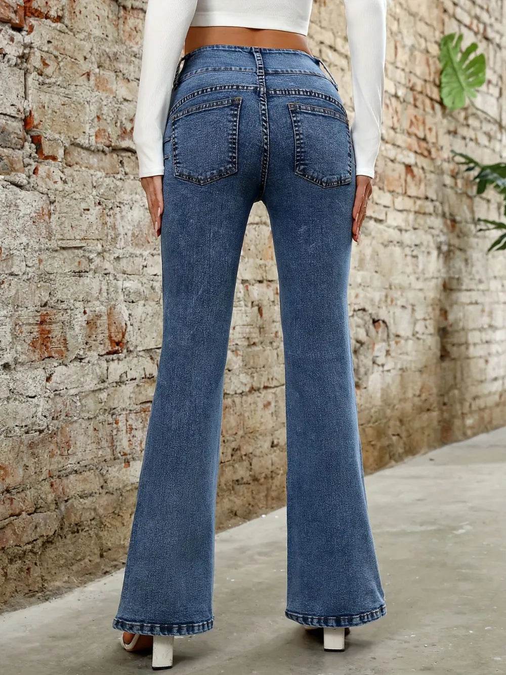Bootcut Jeans with Pockets Trendsi 16c7069e-f4a2-49ae-a1e3-163f3779a47d-Max