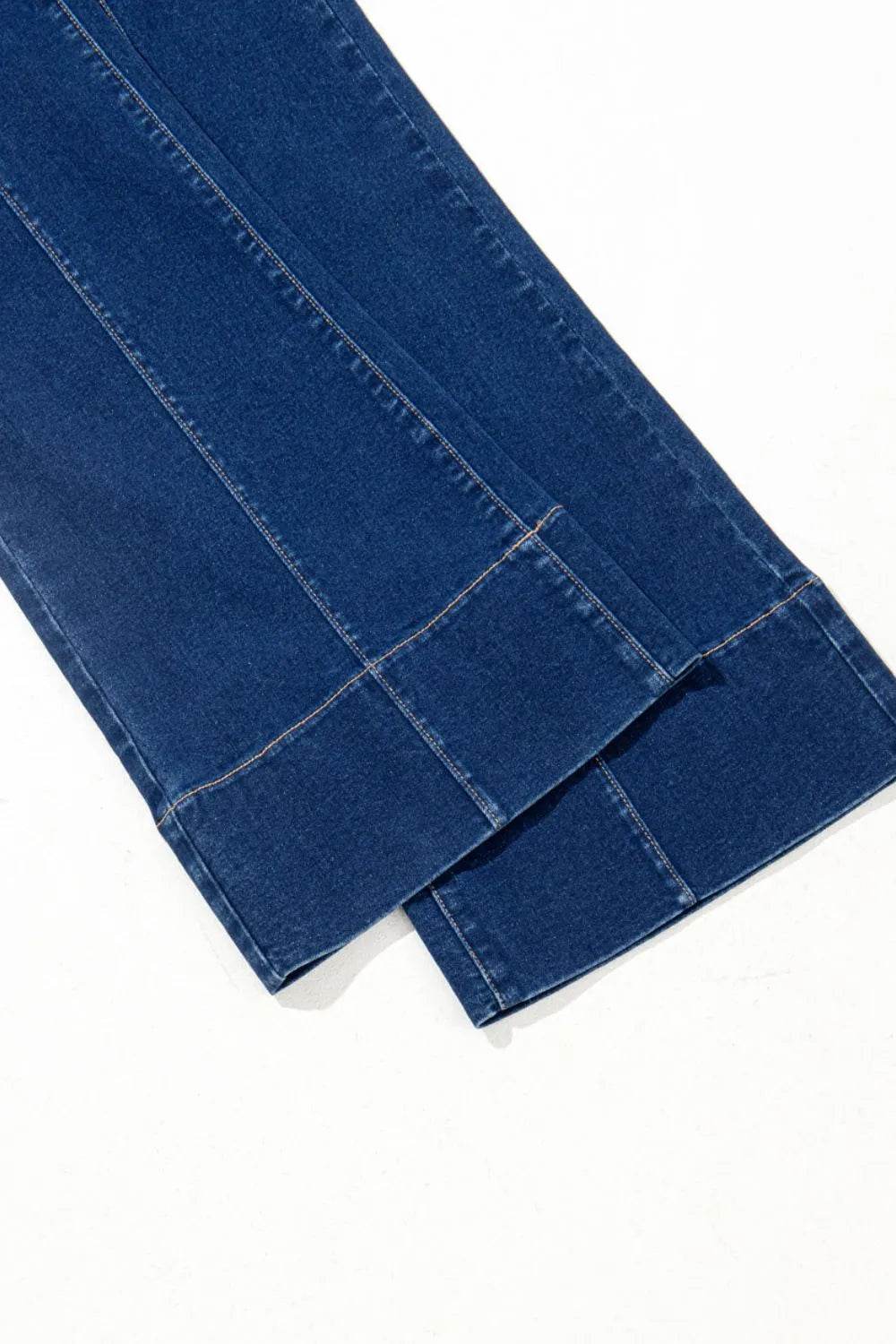 Center Seam Deep Wash Straight Jeans Trendsi 174fd6c7-16fd-41e7-91ba-7dd1e5623ba1-Max-Origin