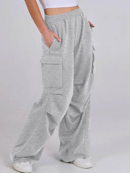 Elastic Waist Wide Leg Pants with Pockets Light Gray Trendsi 176ffb10-98ce-41b6-be7c-ba131fb6283f-Max