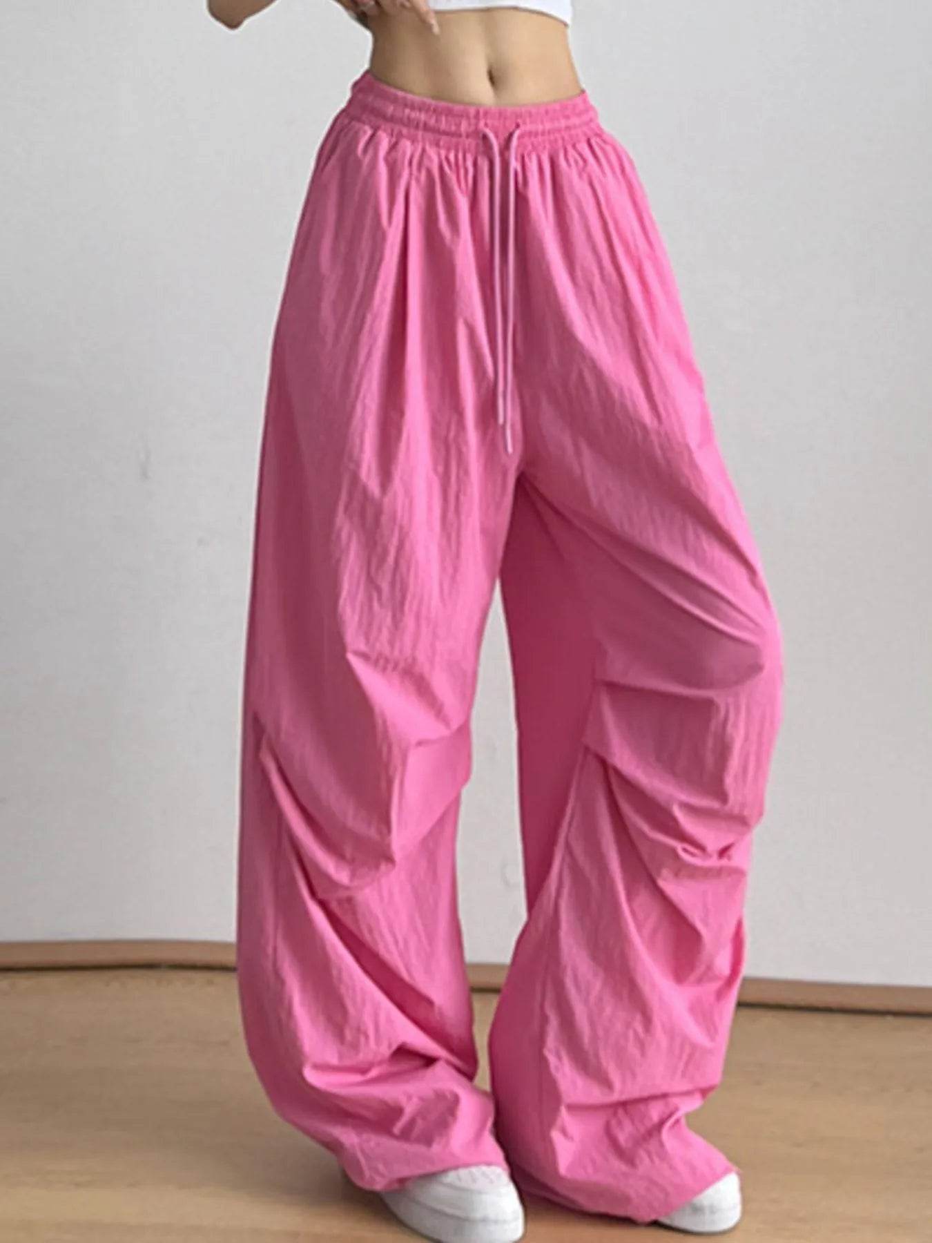 Relaxed Wide Leg Casual Pants with Drawstring Trendsi 17946f83-d412-4033-b664-5e9b705cd665-Max-Origin
