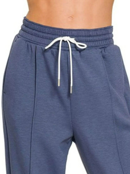 Zenana Drawstring Scuba Sweatpants with Pockets Trendsi 179dffd4-e831-4cd7-83d3-58f8a52634aa-Max-Origin