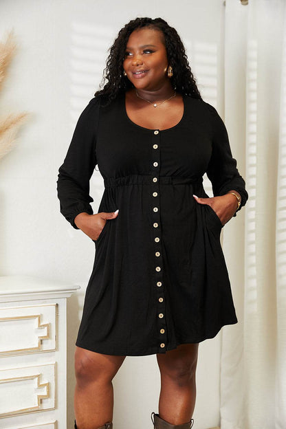 Double Take Scoop Neck Empire Waist Long Sleeve Magic Dress Trendsi 18394e44ebed41d18ce77f00c5e439c6-Max