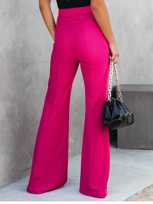 Front Slit Flare Leg Pants Trendsi 192b5b5250134f0680337bd2df321ba8-Max