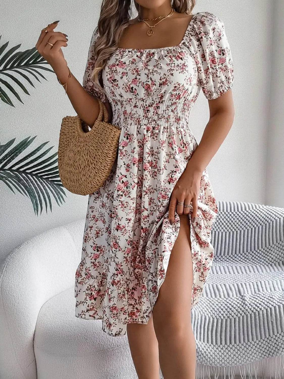 Ruffled Hem Floral Puff Sleeve Dress Trendsi 19369d7c-56e1-4b3b-adff-c72faf0ba4dd-Max-Origin