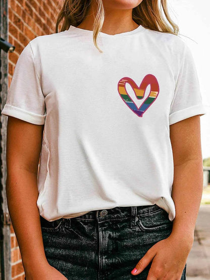 Letter Round Neck Short Sleeve T-Shirt Trendsi 197014ab-bf76-4fa6-a950-98c856186fa3-Max-Origin