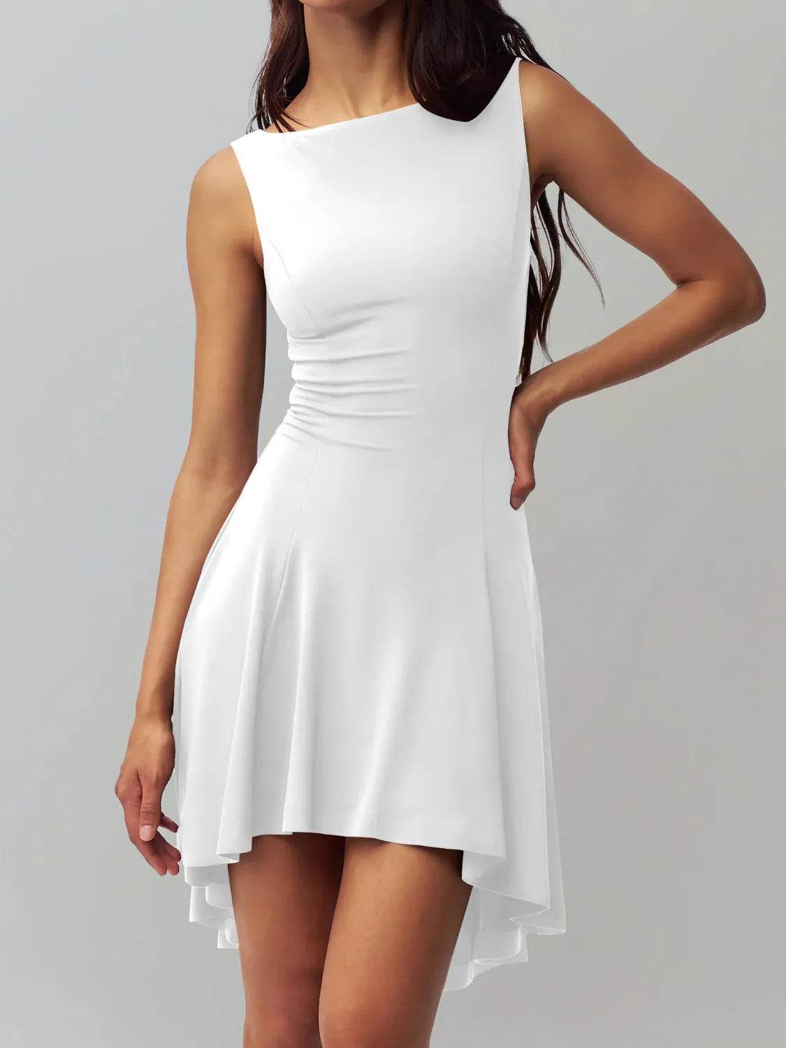High-Low Round Neck Sleeveless Dress White Trendsi 19a04b5c-0063-45b4-b3aa-f7130a621e8b-Max-Origin