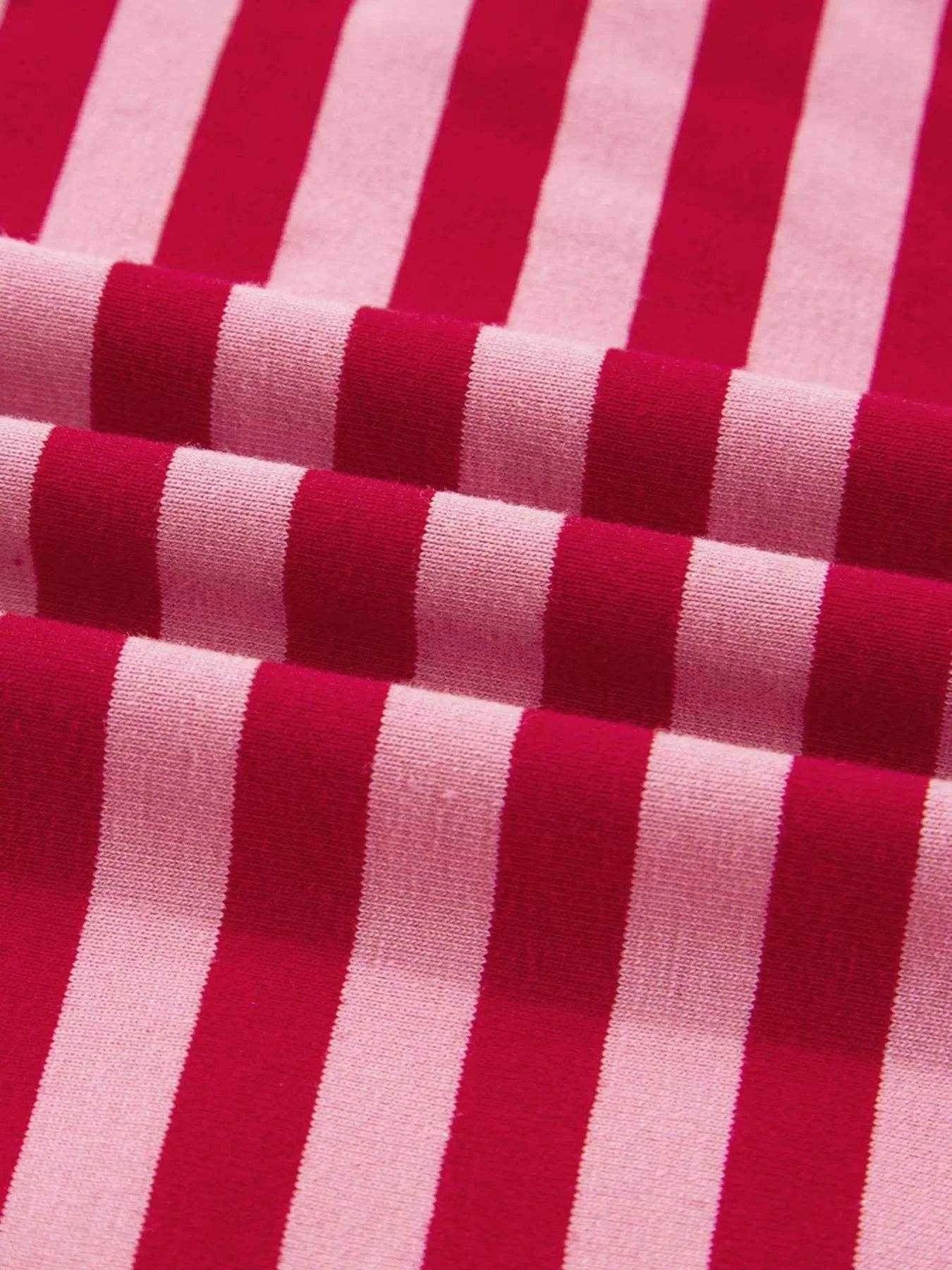 Striped Drop Shoulder V Neck Top Trendsi 19b43dc0cc7642fcb601753bdfb2c90a-Max-Origin