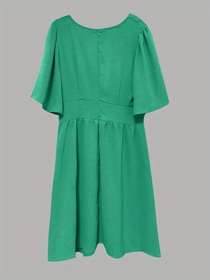 V-Neck Flutter Sleeve Summer Dress Trendsi 19ed6cfca9f54c4285b43d490600f071-Max-Origin