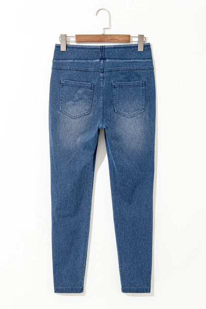 High Waist Skinny Jeans Trendsi 1a52268b-4f1c-4ba5-b8e7-9e4fd30d15cc-Max