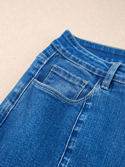 Seam Detail Flared Bottom Ankle Length Jeans Trendsi 1a65190417e74c12911bee18857fc50d-Max-Origin
