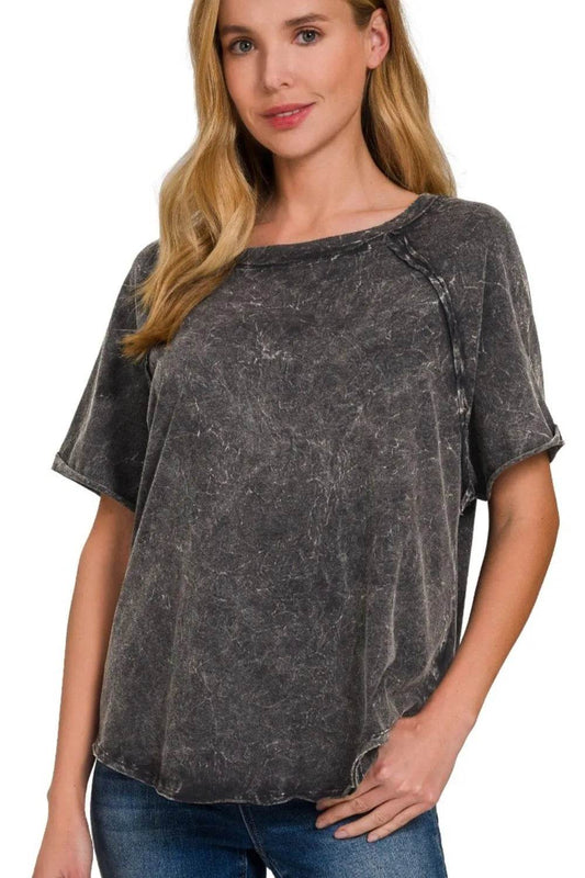 Zenana Back Patch Crinkle Washed Raglan Sleeve T-Shirts Trendsi 1a85f730-6b18-4efa-beea-513531079020-Max-Origin