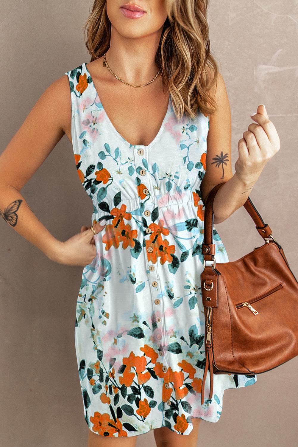 Printed Button Down Sleeveless Magic Dress Trendsi 1a874a5316e24f6eb92a75aa5bfb39a1-Max