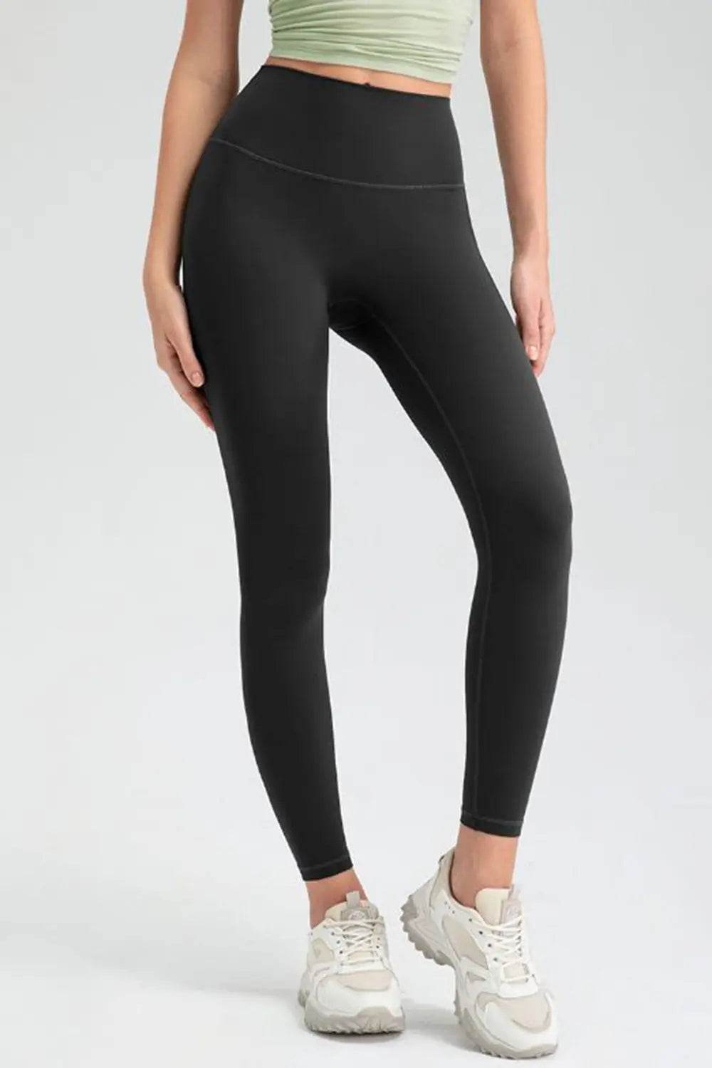 Wide Waistband High Waist Sport Leggings Black Trendsi 1b558f221c8042209aa01e8493332f20-Max