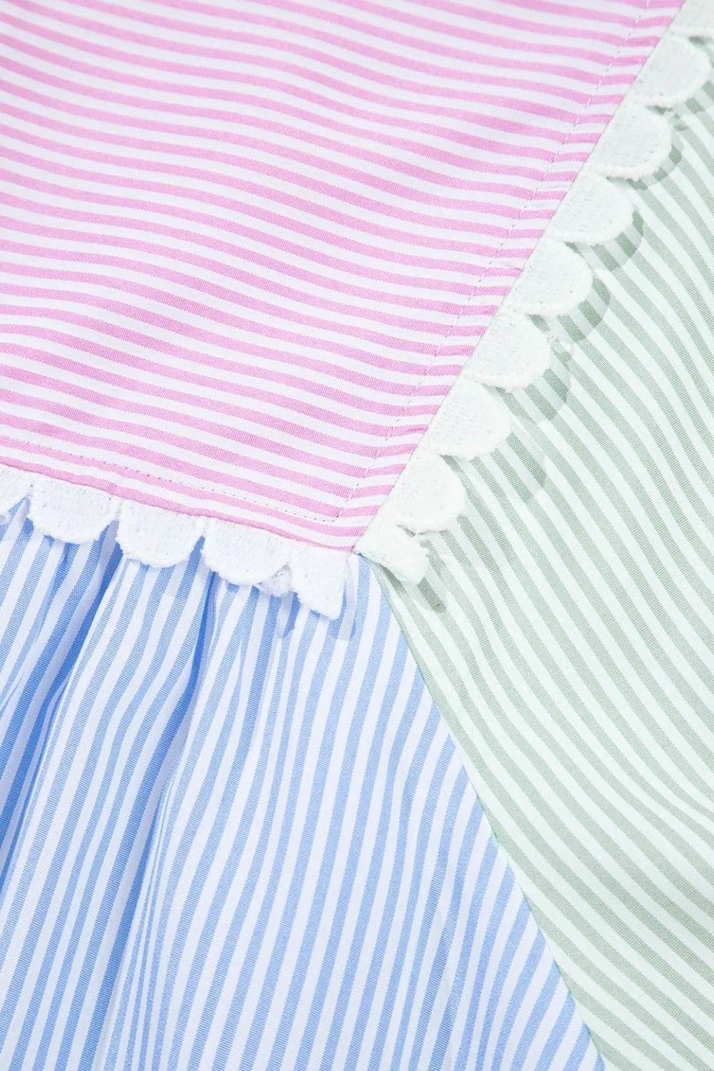 Striped Patchwork Ric Rac Puff Sleeve Collared Mini Dress Trendsi 1c3591d7-2722-4a34-954e-e1be4da4e2a5-Max-Origin