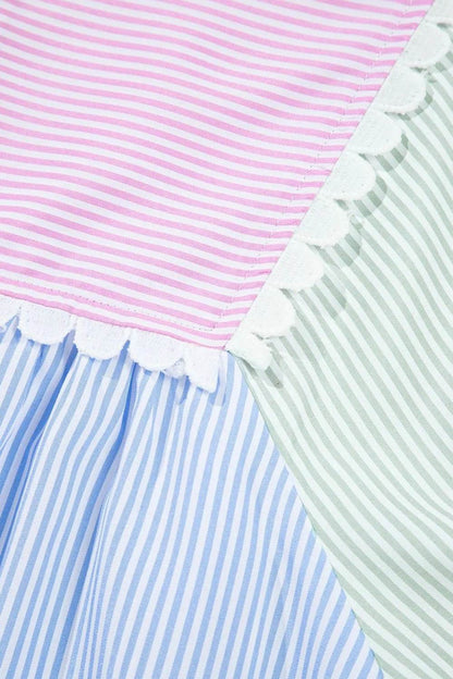 Striped Patchwork Ric Rac Puff Sleeve Collared Mini Dress Trendsi 1c3591d7-2722-4a34-954e-e1be4da4e2a5-Max-Origin