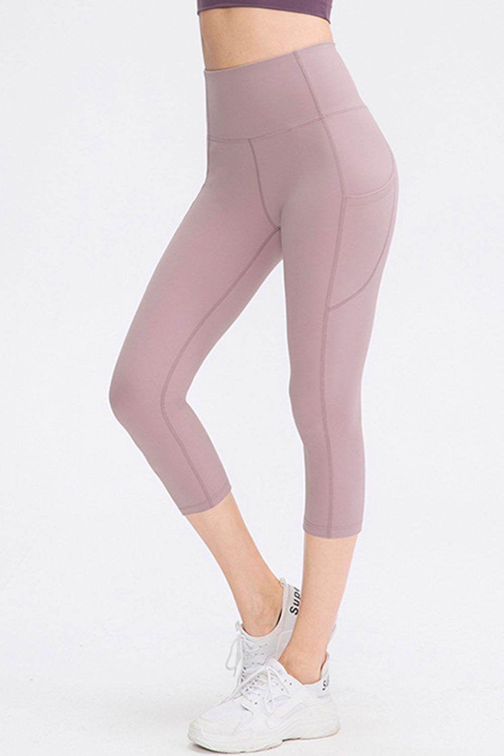 Wide Waistband Cropped Active Leggings with Pockets Trendsi 1c54ec87d0d04cdb9dd4bdffaeba8944-Max