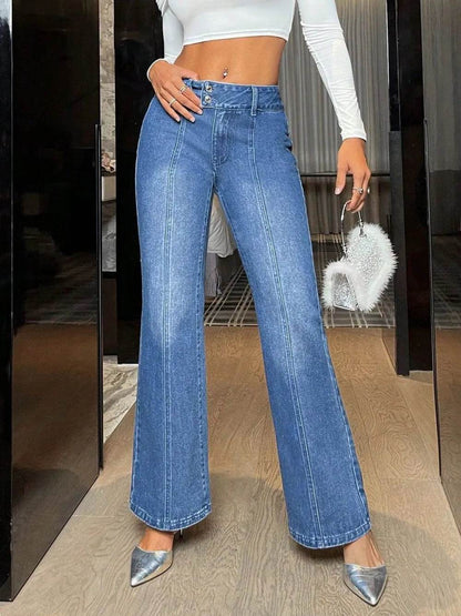 Bootcut Jeans with Pockets Trendsi 1cad44ae-6367-41e2-aa92-201689ecd476-Max
