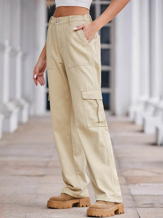 High-Waisted Cargo Jeans Trendsi 1cd098fc5437447283abb03d6035c1ce-Max-Origin