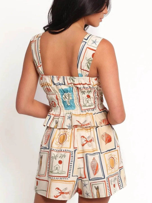 Printed Smocked Tank and Shorts Set Trendsi 1d125134-2f7d-45cf-8cb0-e410ed7a7f38-Max-Origin